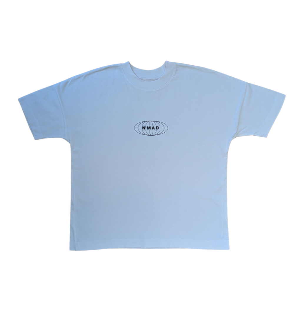 NMad basic White -  Organic Oversized Shirt