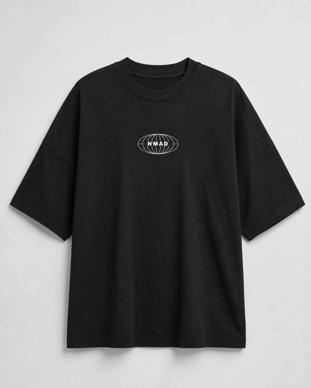 Nmad Basic Black - Organic Oversized Shirt