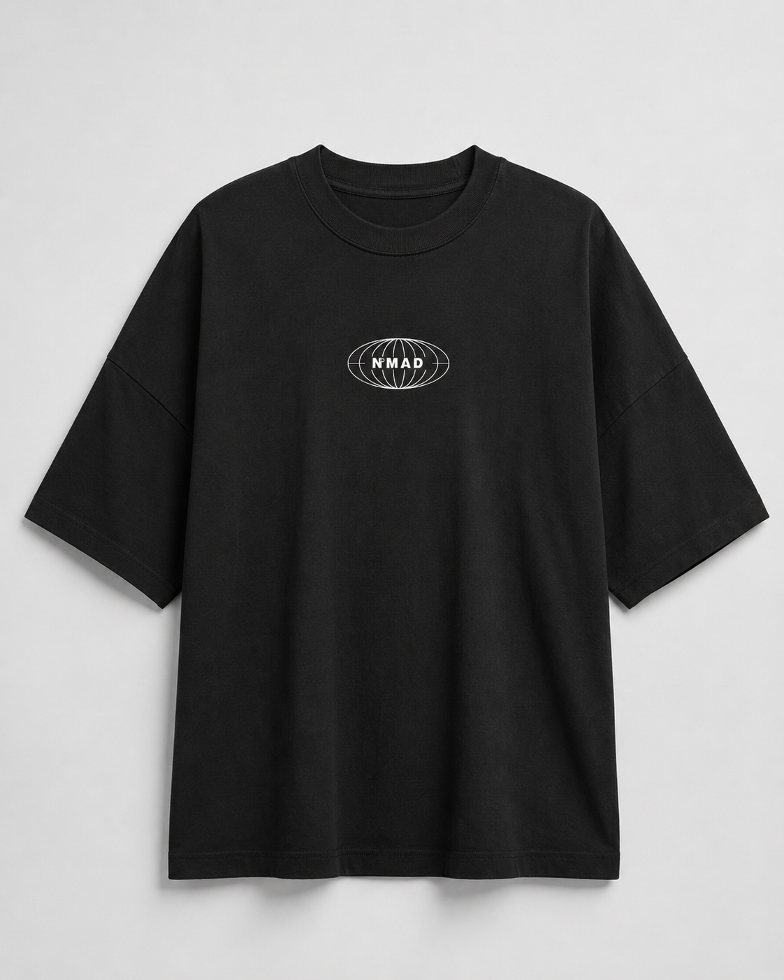 Nmad Basic Black - Organic Oversized Shirt